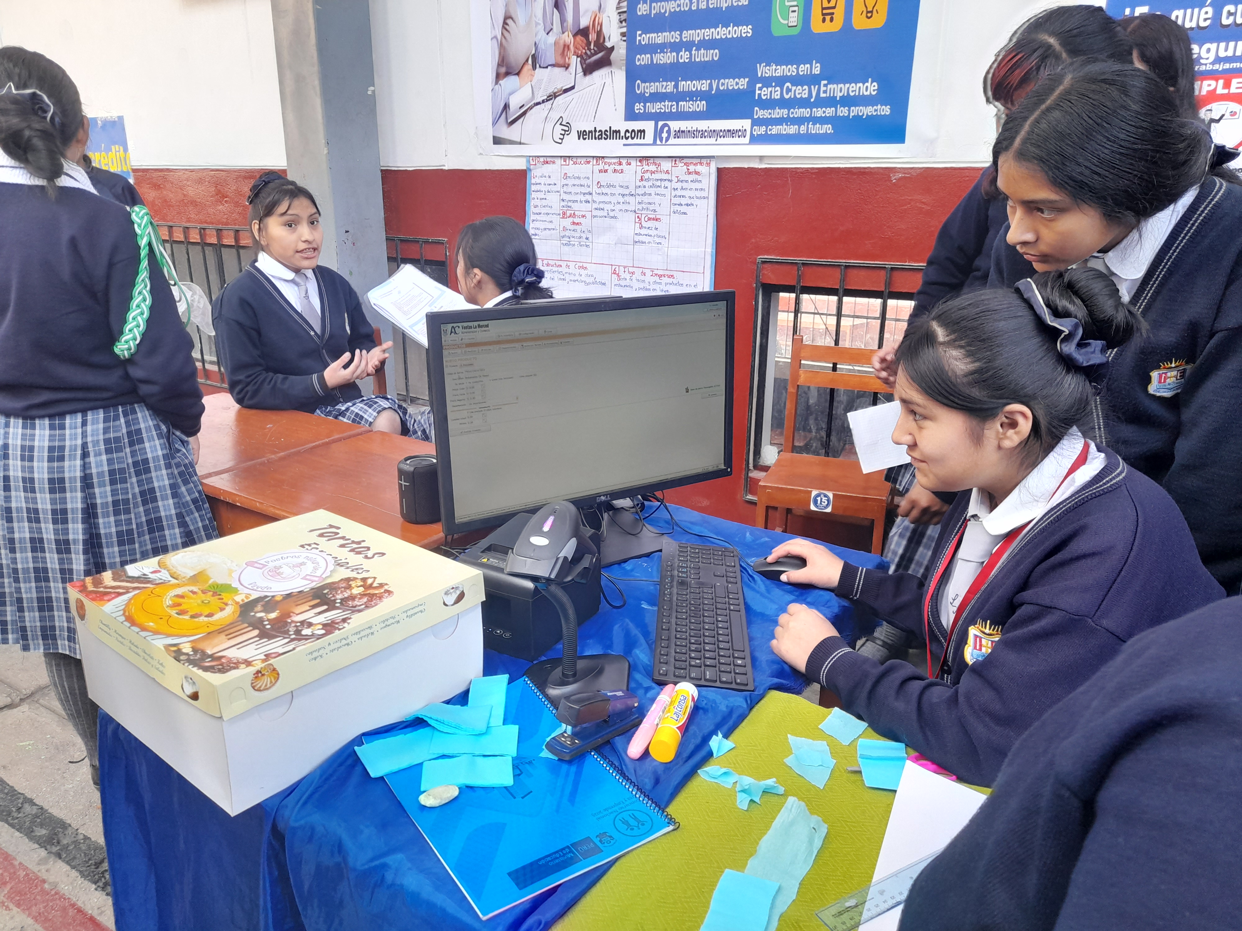 Estudiantes emprendedoras